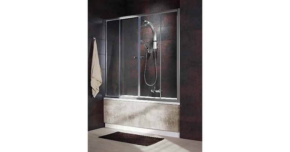 Radaway Vesta DWD kádparaván Króm, 150x150 cm, Átlátszó 203150-01 Biztonságos fizetés