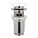 Olcsó AREZZO Click-clack lefolyó fehér Design AR-726W