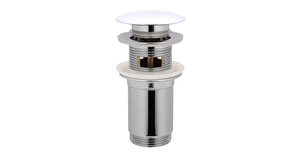 Olcsó AREZZO Click-clack lefolyó fehér Design AR-726W