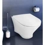 Népszerű Roca Nexo Rimless fali WC-csésze, mélyöblítésű, szerelőkészlettel (535mm hosszú) A34664L000