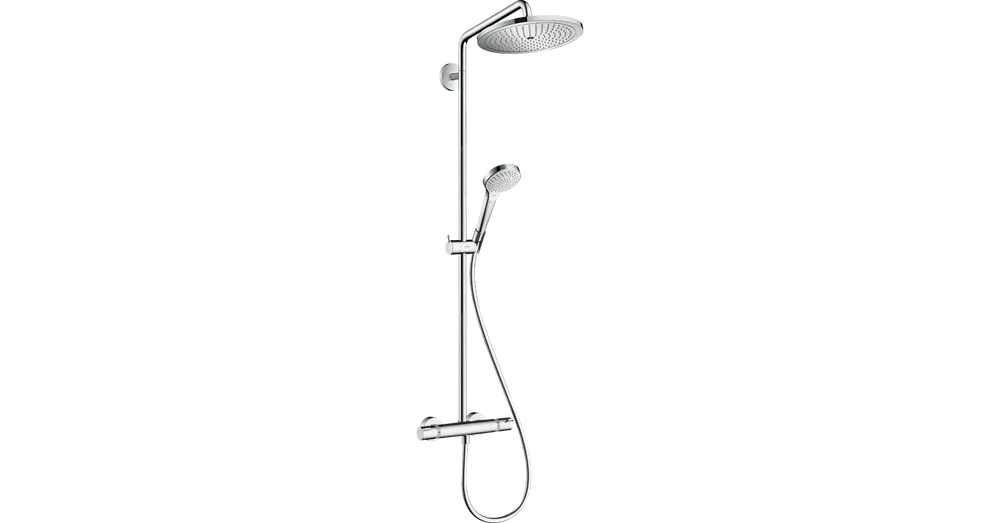 Akciós ár Hansgrohe Croma Select S 280 1jet Showerpipe EcoSmart 9 l/perc 26794000
