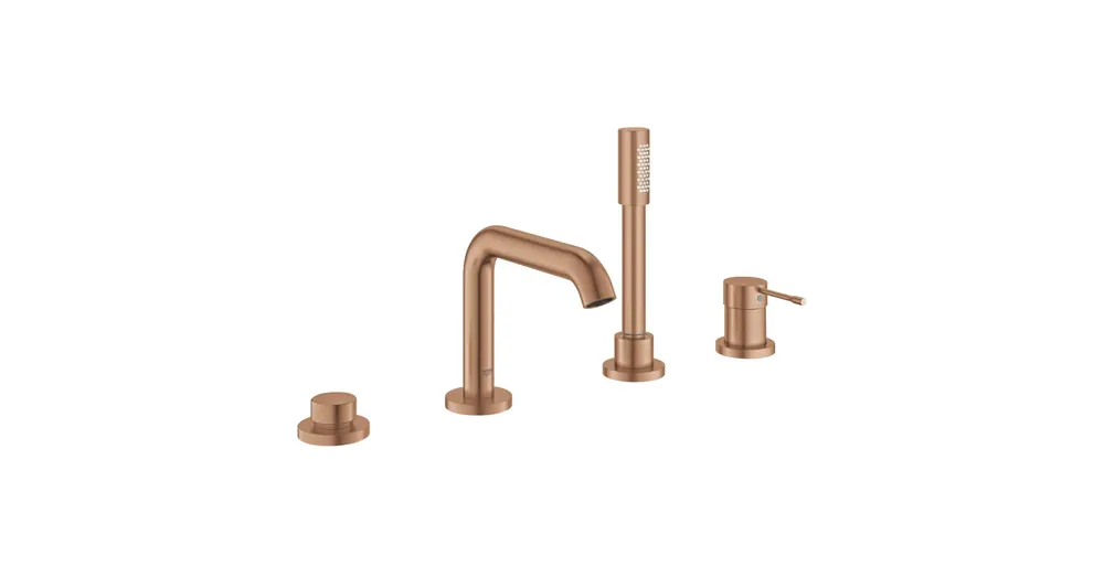 Grohe Essence New 4-lyukas, egykaros kádkombináció, brushed warm sunset 19578DL1 Különleges ajánlat