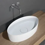 Biztonságos vásárlás Riho Solid Surface Thin ovális mosdótál W025001105