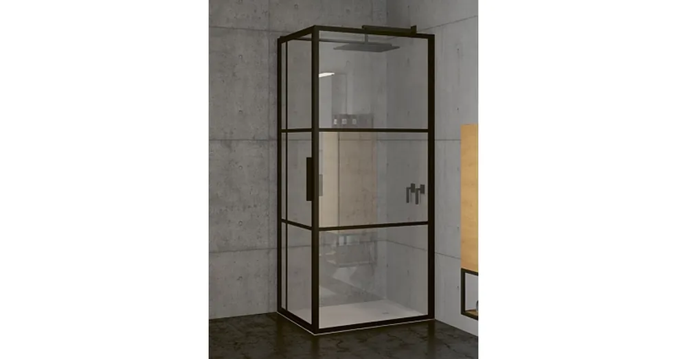 Vásárlói kedvenc Riho Grid Cubicle XL GB203 110x90 cm zuhanykabin, fekete G004017121