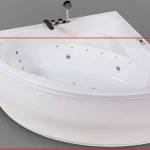 Wellis Bled 140x140 cm-es sarokkádhoz előlap AK00472 Azonnal elérhető