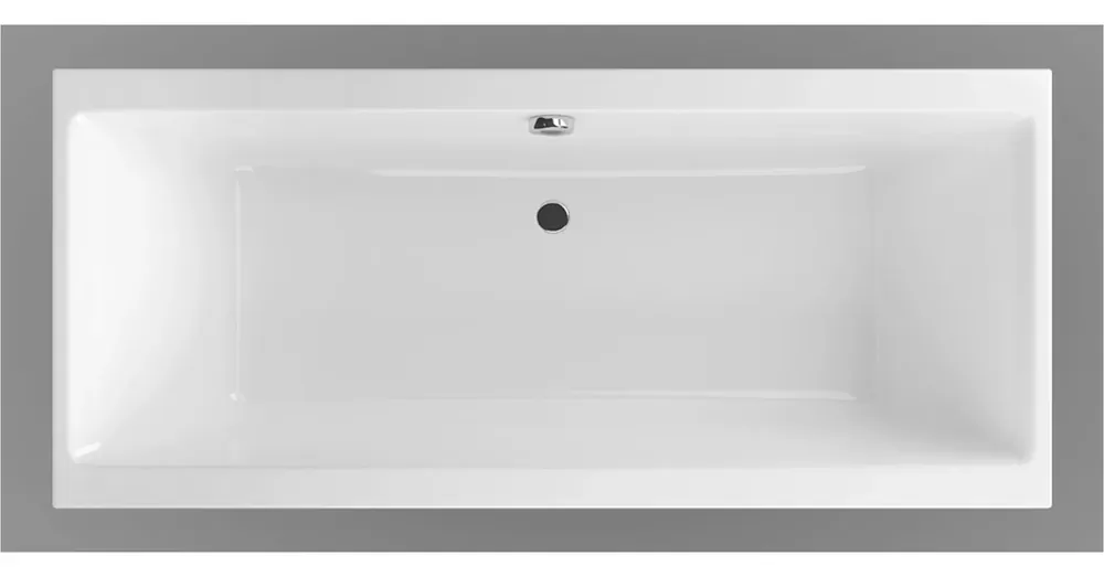 Wellis Tengiz 180x80 cm egyenes kád kádlábbal AK00529 Újdonság
