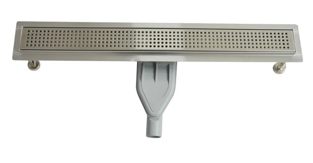 Wellis Square W-Drain prémium rozsdamentes acél zuhanyfolyóka szett, 600 mm WE00079 Bestseller