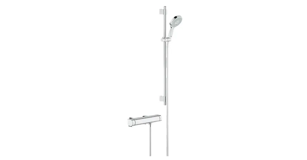Grohe Grohtherm 2000 Cosmopolitan termosztátos zuhanycsaptelep zuhanyszettel 34482 001 (34482001) Különleges ajánlat