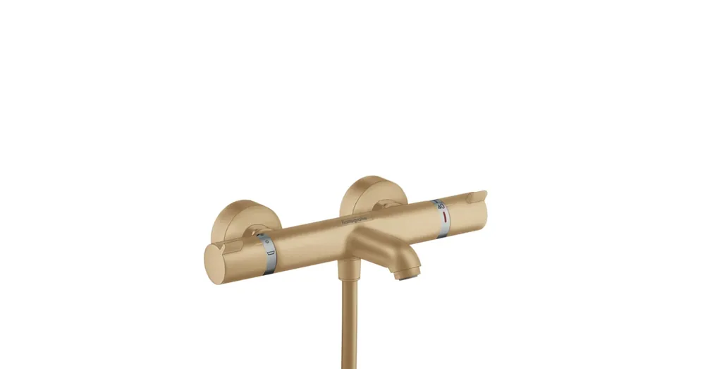 Vedd meg online Hansgrohe Ecostat termosztátos kádcsaptelep Comfort, szálcsiszolt bronz 13114140