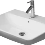 Duravit ME by Starck 65x49 cm mosdó, három csaplyukkal 2335650030 Prémium