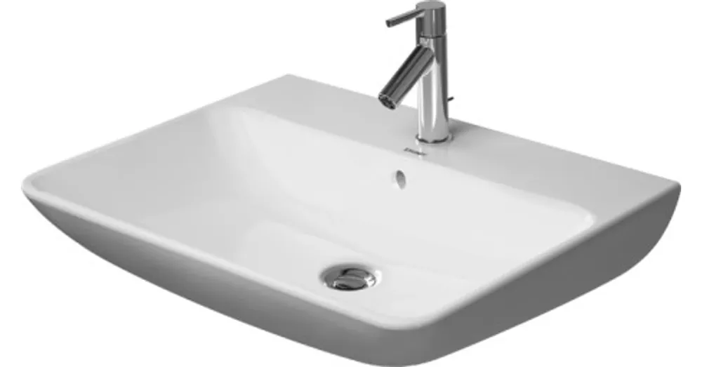 Duravit ME by Starck 65x49 cm mosdó, három csaplyukkal 2335650030 Prémium