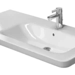 Duravit Durastyle 100x48 cm-es bútorral aláépíthető aszimmetrikus mosdó 232610 00 00 Alacsony ár