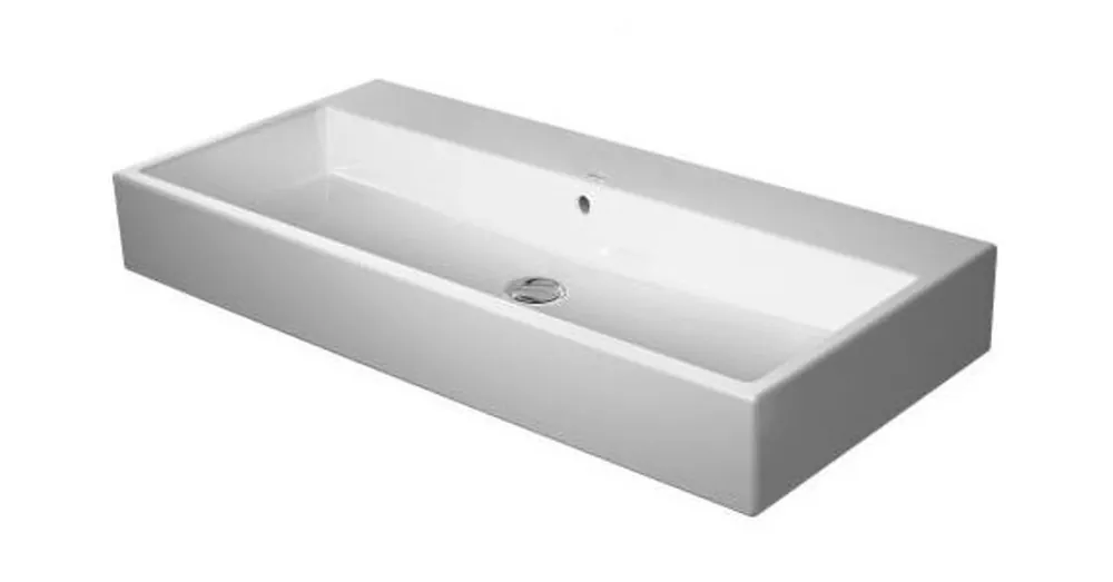 Duravit Vero Air 100x47 cm mosdó, csiszolt, csaplyuk nélkül 2350100028 Gyors kiszállítás
