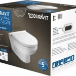 Legjobb ár Duravit Durastyle Basic Rimless (öblítőperem nélküli) fali wc szett, ülőkével 45620900A1