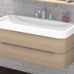Duravit Happy D.2 120x50,5 cm bútorral aláépíthető mosdó három csaplyukkal 2318120030 Ne maradj le
