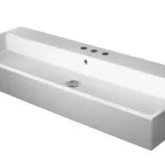Duravit Vero Air 120x47 cm mosdó, csiszolt, három csaplyukkal 2350120025 Alacsony ár