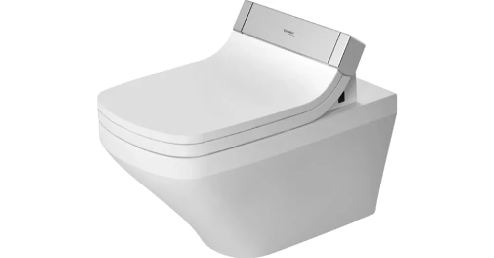 Duravit SensoWash DuraStyle e by Starck Duravit fali WC öblítőperem nélkül, mélyöblítésű, csak SensoWash-sal együtt rendelhető 2542590000 Vedd meg most