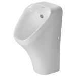 Ajánlat Duravit Durastyle hátsó vízbekötésű piszoár, öblítőperem nélkül, légymatricával 2806300007