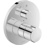Duravit B.1 falsík alatti termosztátos zuhanycsaptelep 2 fogyasztóhoz C14200014010 Újdonság