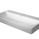 Akció Duravit DuraSquare 100x47 cm mosdó csaplyuk nélkül 2353100070