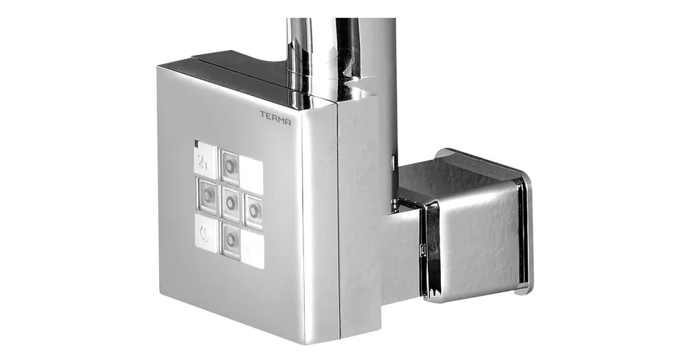 Sapho KTX WALL Elektromos termosztátos fűtőpatron, 200W, króm (KTX-CW-200) Kedvezmény