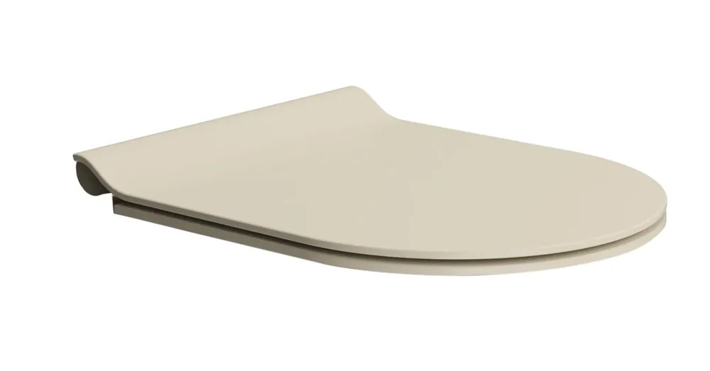 Sapho GSI SLIM soft close WC-ülőke, króm/kréta fehér (MS86CSN08) Azonnal elérhető