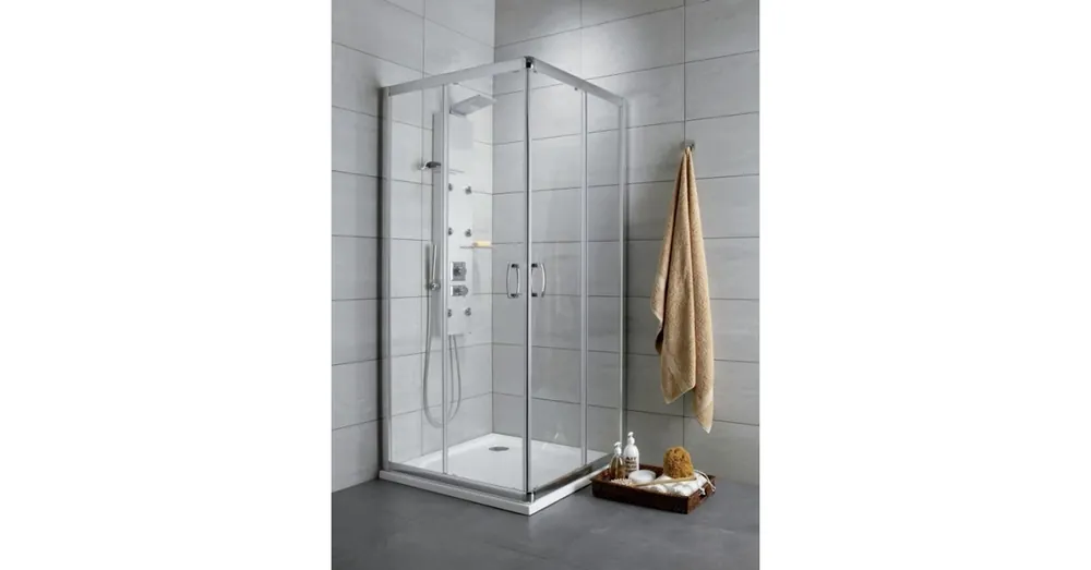 Radaway Premium Plus D 90x80 szögletes zuhanykabin (30437-01-01N) Szuper akció