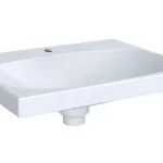 Vásárlói kedvenc Geberit Acanto 60x48,2 cm mosdó rejtett túlfolyóval, és szelepfedéllel 500.629.01.2