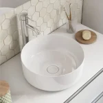 Újdonság Roca Inspira Round pultra ültethető mosdó ( 370×140) - A327523000