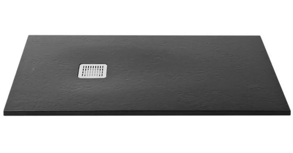 Ne maradj le Roca Terran műgyanta zuhanytálca, csúszásgátló felülettel 1400 x 800 x 31 Fekete - AP0157832001400