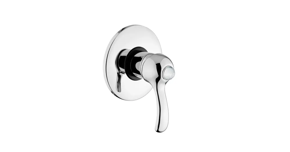 Legnépszerűbb Bugnatese Lem 1930KCR Fal alatti zuhanycsaptelep swarovski fogantyúval CR / KRÓM