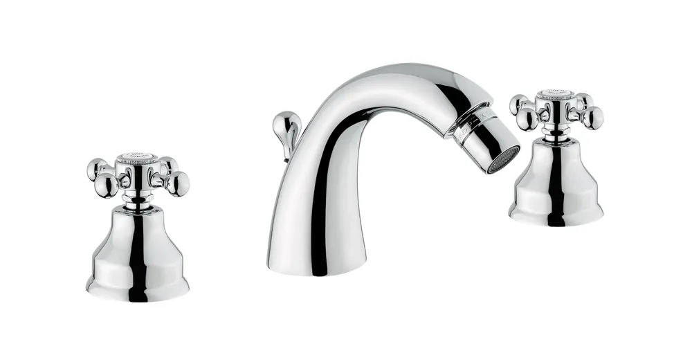 Bugnatese Lady 925RA Álló 3 üléses bidet csaptelep kifolyóval RA / RÉZ Utolsó esély
