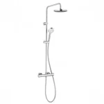 KLUDI LOGO THERMOSTAT DUAL SHOWER SYSTEM zuhanyrendszer 6809405-00 Szuper akció