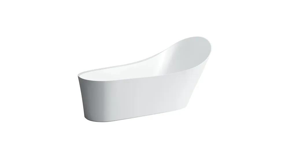 Outlet LAUFEN PALOMBA COLLECTION 180x89 Kád, szabadon álló - tartókerettel, masszázsrendszer nélkül, szenzor vezérelt LED világítás - Fehér H2458020006151