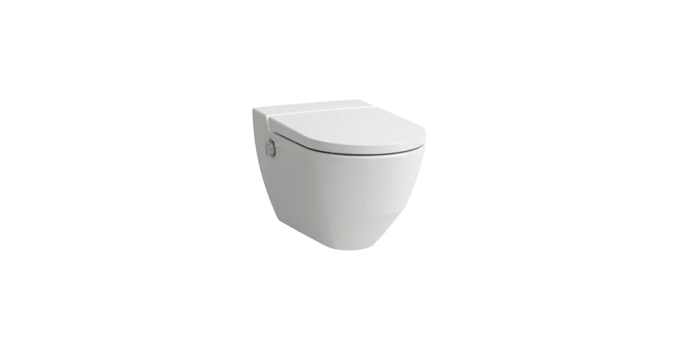Utolsó esély LAUFEN CLEANET NAVIA Bidés WC 'rimless', fali, Fehér LCC bevonattal H8206014007171