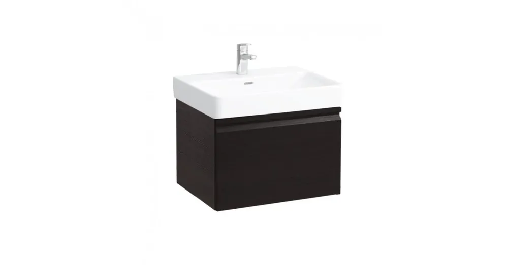 Kedvezményes ár LAUFEN PRO S Alsószekrény és finoman záródó mechanizmussal, 810963 tip. mosdóhoz, 1 fiókkal, Wenge 57X39X45 - H4833710964231