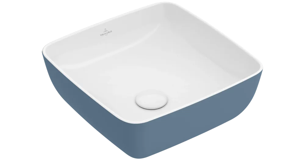 Azonnali szállítás Villeroy & Boch Artis 41x41 cm ráültethető mosdó Ocean 4178 41 BCW2 (417841BCW2)