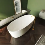 Riho Oval Solid Surface 160x72 cm szabadonálló kád B129001105 Rendeld meg most