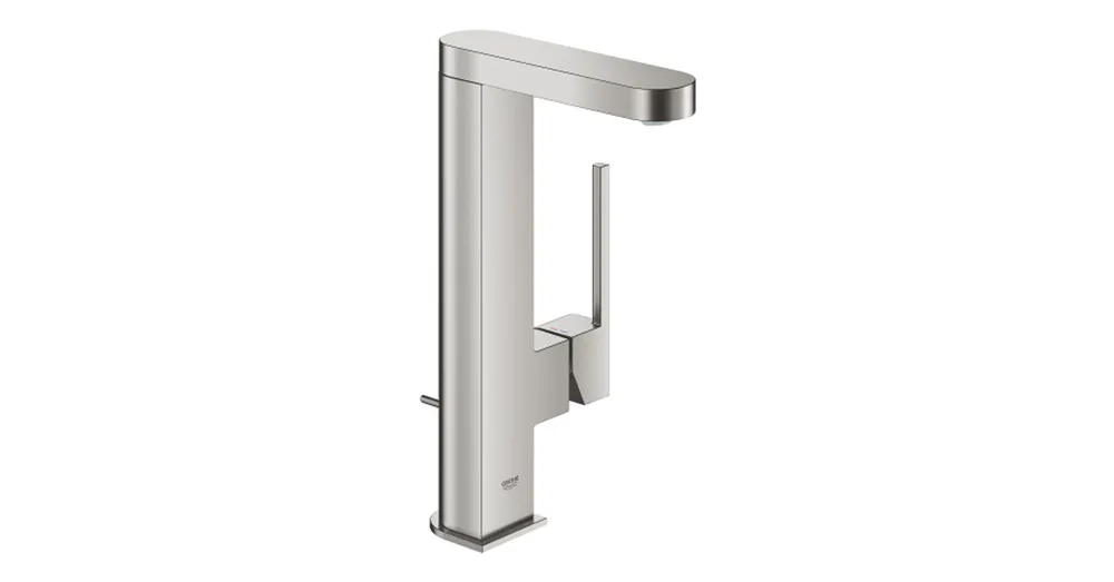 Biztonságos vásárlás Grohe Plus egykaros magasított mosdócsaptelep L-méret matt szuperacél 23843DC3
