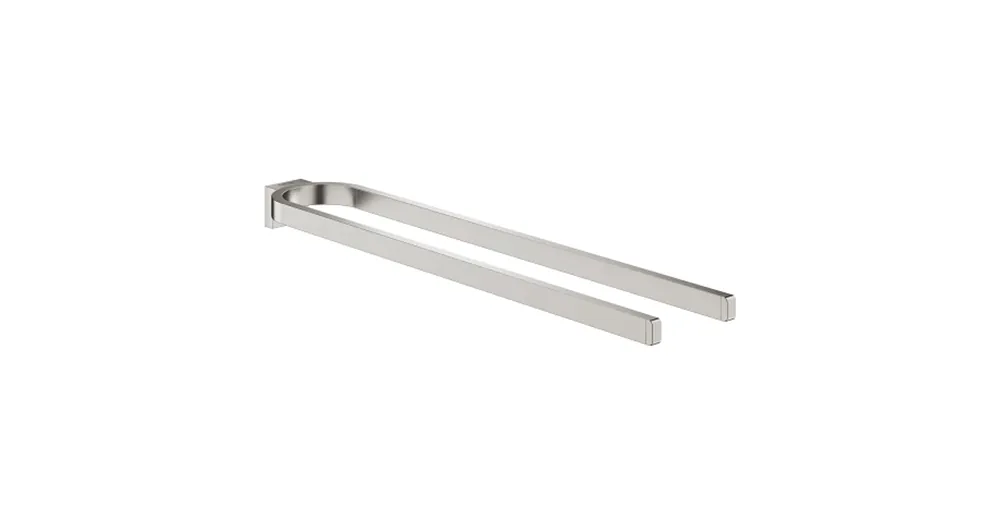 Biztonságos vásárlás Grohe Selection törölközőtartó, nem forgatható, matt supersteel 41059DC0