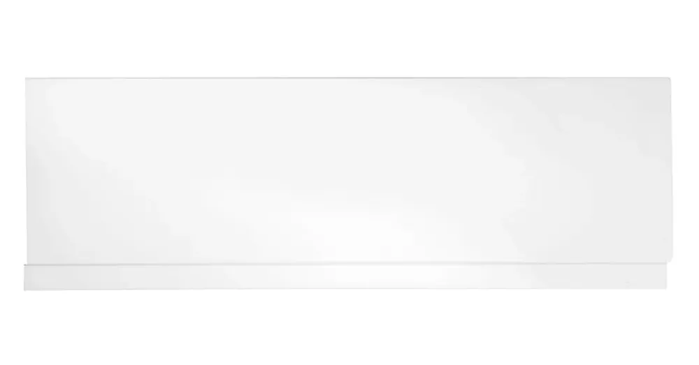 Vedd meg most SAPHO POLYSAN PLAIN NIKA előlap, 175x59cm, fehér (72534)