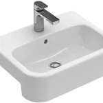 Rendeld meg most Villeroy & Boch Architectura 55 x 43 cm-es elölről beépíthető mosdó túlfolyó nélkül, CeramicPlus felülettel - 419056R1