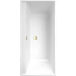 Expressz kézbesítés Villeroy & Boch Collaro 1600 x 700 mm-es beépíthető egyenes kád Champagne Stone White - UBA160COR2EV-RW