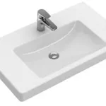 Akciós ár Villeroy & Boch Subway 2.0 100 x 47 cm-es beépíthető mosdó 1 csaplyukkal CeramicPlus felülettel - 71751GR1