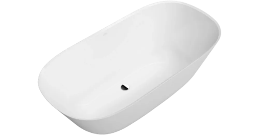 Villeroy & Boch Theano 1550 x 750 mm-es szabadon álló kád Stone White - UBQ155ANH7F200V-RW Exkluzív ajánlat