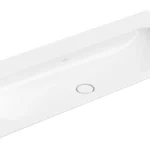 Vedd meg most Villeroy & Boch Finion 120 x 50 cm-es beépíthető mosdó CeramicPlus felülettel csaplyuk és túlfolyó nélkül - 4164C3R1
