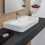 Villeroy & Boch O.Novo 65 x 46 cm-es mosdó 1 csaplyukkal túlfolyó nélkül - 4A41KL01 Kiárusítás