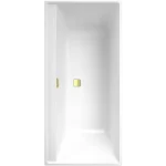 Villeroy & Boch Collaro 1900 x 900 mm-es beépíthető egyenes kád Gold - UBA199COR2JV-01 Biztonságos vásárlás