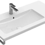 Kiárusítás Villeroy & Boch Venticello 100 x 50 cm-es beépíthető mosdó 1 csaplyuk a bal oldalon - 4134L101