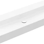Villeroy & Boch Memento 2.0 120 x 47 cm-es mosdó csaplyuk és túlfolyó nélkül - 4A22CF01 Különleges ajánlat
